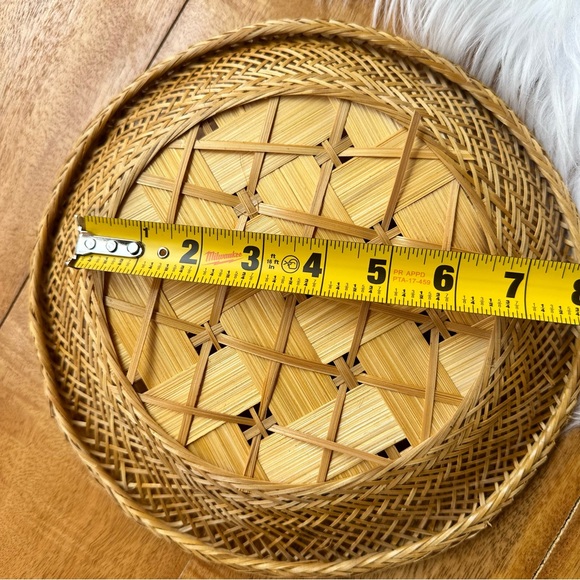 Vintage Boho Home Decor Set of 6 Plates Wall Art - Picture 9 of 9